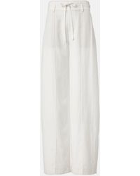 Vince - Mid-Rise Wide-Leg Pants - Lyst