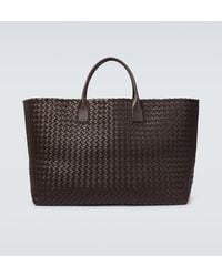 Bottega Veneta - Tote Bag Cabat Maxi Aus Leder - Lyst