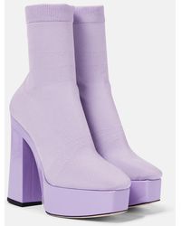Jimmy Choo - Giome Sock Ankle Boots - Lyst