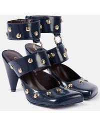 Chloé - Jade Studded Leather Pumps - Lyst