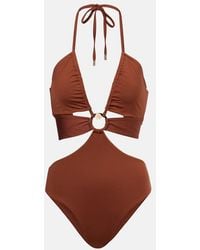 Max Mara - Cleopatra Cutout Swimsuit - Lyst