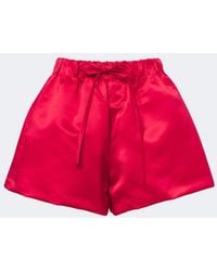 Simone Rocha - Satin Shorts - Lyst