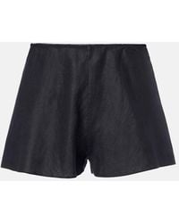 Doen - Loren Linen Shorts - Lyst