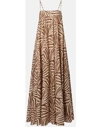 Zimmermann - Wanderlust Printed Cotton Maxi Dress - Lyst