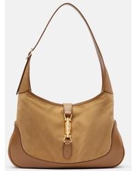 Gucci - Jackie 1961 Medium Suede Shoulder Bag - Lyst