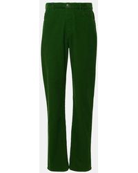 The Row - Carlind Cotton Corduroy Straight Pants - Lyst