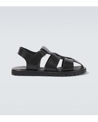 Studio Nicholson - Sandom Leather Sandals - Lyst