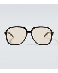 Saint Laurent - Sl 545 Aviator Glasses - Lyst
