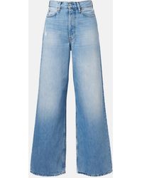 Acne Studios - 1981 Mid-Rise Wide-Leg Jeans - Lyst