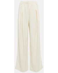 Co. - Pleated Wide-Leg Pants - Lyst