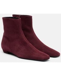 Proenza Schouler - Suede Ankle Boots - Lyst