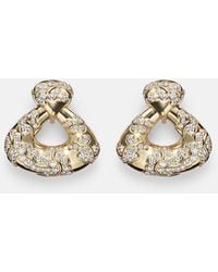 Marina B - Annec 18Kt Earrings With Diamonds - Lyst