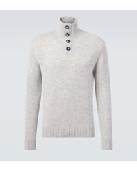 Allude - Wool And Cashmere Turtleneck Sweater - Lyst
