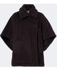 Max Mara - Alpaca, Wool, And Silk Cape - Lyst