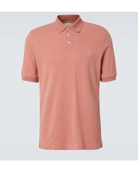 Brunello Cucinelli - Cotton Polo Shirt - Lyst