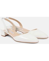Manolo Blahnik - Salones De Novia Aspro 30 De Piel - Lyst