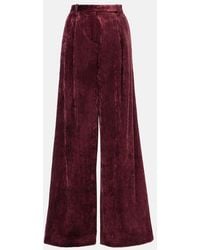 Dorothee Schumacher - Mid-Rise Corduroy Wide-Leg Pants - Lyst