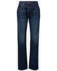 KHAITE - Callum Straight Jeans - Lyst