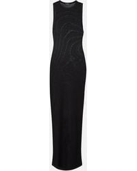 Wardrobe NYC - Racer Cotton-Blend Maxi Dress - Lyst