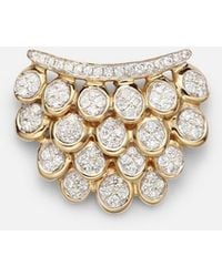 Rainbow K - Blossom 14Kt Single Earring With Diamonds - Lyst