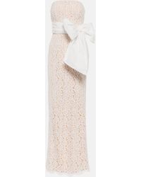 Rebecca Vallance Bridal vestido Floria de encaje - Blanco