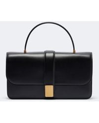 KHAITE - Blake Medium Leather Top-Handle Bag - Lyst