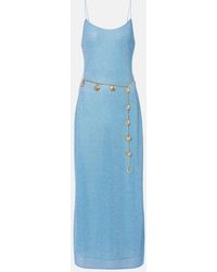 Oséree - Lumiere Belted Maxi Dress - Lyst