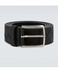 Bottega Veneta - 3.5Cm Intrecciato Leather Belt - Lyst