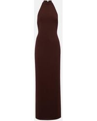 Bananhot - Carrie Halterneck Jersey Maxi Dress - Lyst