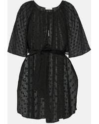 Marysia Swim - Point D'Esprit Cotton Minidress - Lyst