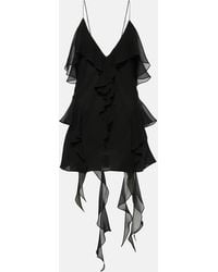 KHAITE - Piet Ruffled Silk Chiffon Top - Lyst