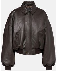 Balenciaga - Lederjacke Round Taxi - Lyst