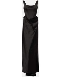 Vivienne Westwood - Bustier-Robe Camille Aus Satin - Lyst