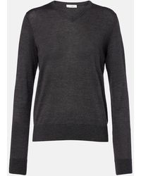 The Row - Ondre Cashmere And Silk Sweater - Lyst