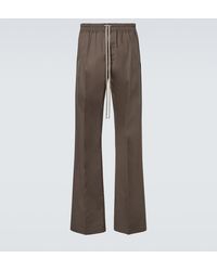 Rick Owens - Dietrich Cotton-Blend Straight Pants - Lyst