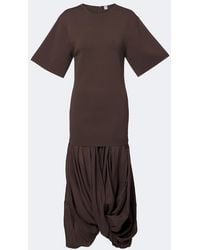 TOTEME - Robe Midi Cocoon - Lyst