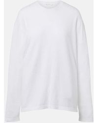 The Row - Oversize-Sweatshirt Kabira Aus Baumwolle - Lyst
