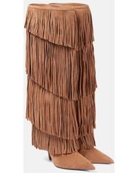 Paris Texas - Stiefel Jessie 105 Aus Veloursleder - Lyst