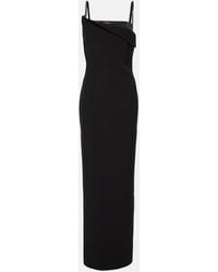 Roland Mouret - Verzierte Robe Aus Crepe - Lyst