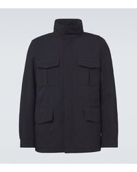 Agnona - Technical Field Jacket - Lyst