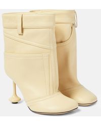 Loewe - Leather Toy Ankle Boots 90 - Lyst