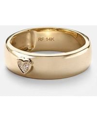 Roxanne First - 14Kt Ring With Diamonds - Lyst