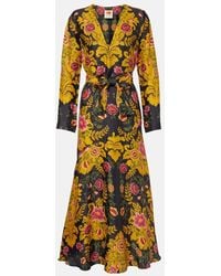 FARM Rio - Arabesque Floral Maxi Dress - Lyst