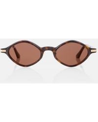 Cartier - Premiere De Cartier Oval Sunglasses - Lyst