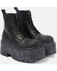 Balenciaga - Leather Shoes - Lyst