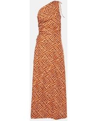 Faithfull the Brand - Alskar Striped Cotton Poplin Maxi Dress - Lyst