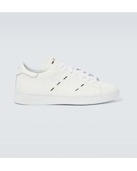 Kiton - Leather Sneakers - Lyst