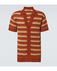 Frescobol Carioca - Pinto Crochet Cotton Shirt - Lyst