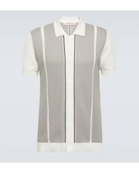 Orlebar Brown - Tiernan Ripley Knitted Cotton Shirt - Lyst