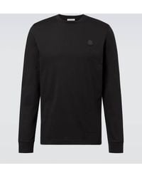 Moncler - Logo Cotton Jersey T-Shirt - Lyst
